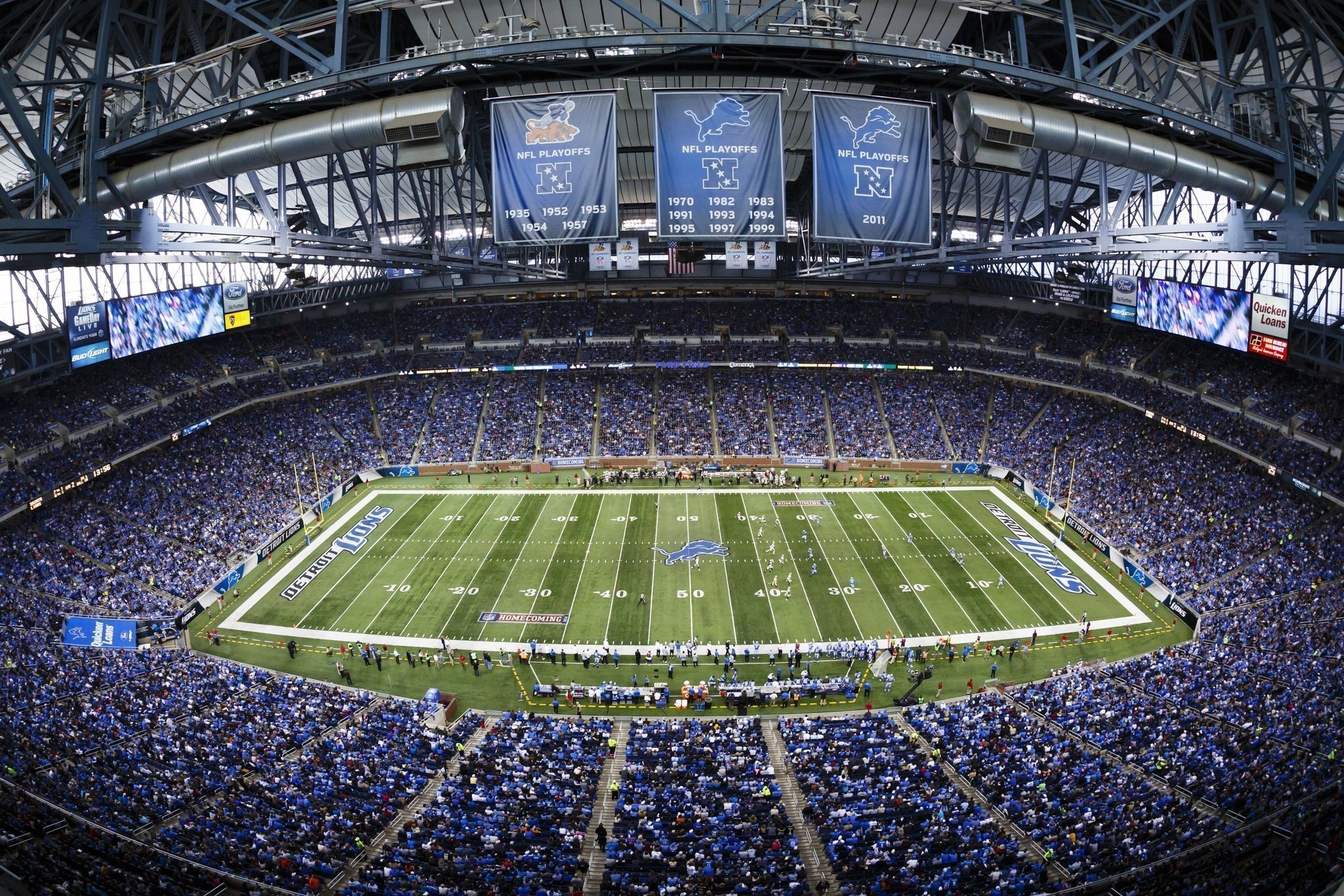 Stadion milik Detroit Lions | teamdraft.org